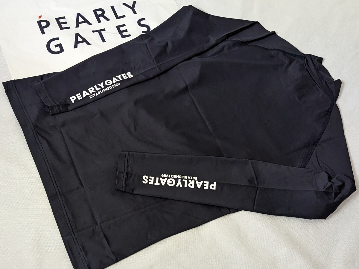 ★新品正規品 PEARLYGATES/パーリーゲイツ Beatrix cool長袖ハイネックカットソー size5(L) ロングシーズン対応、夏にも大活躍！！の画像6