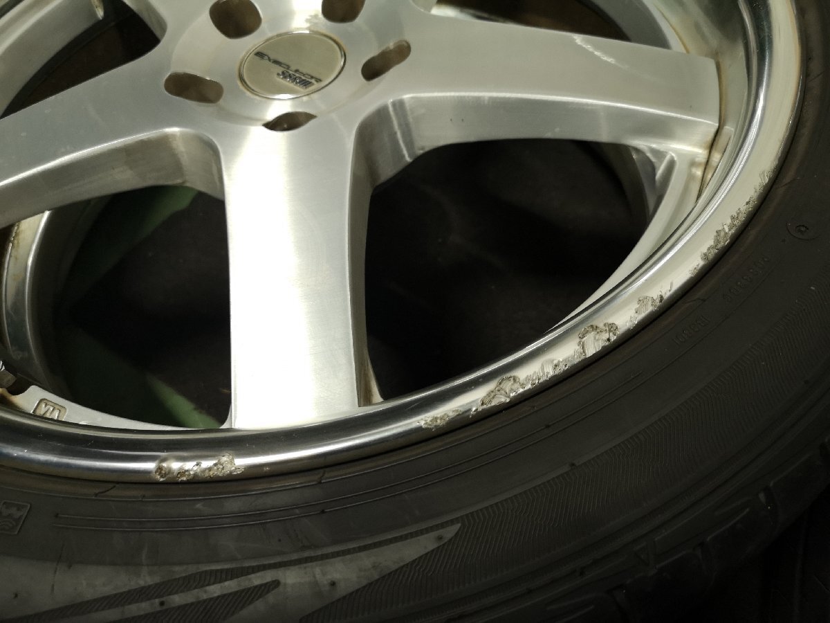 ★ ホイール 4本 タナベ SSR エグゼキューターEX01 19x8.5J+35 114.3 5H 245/40R19の画像2