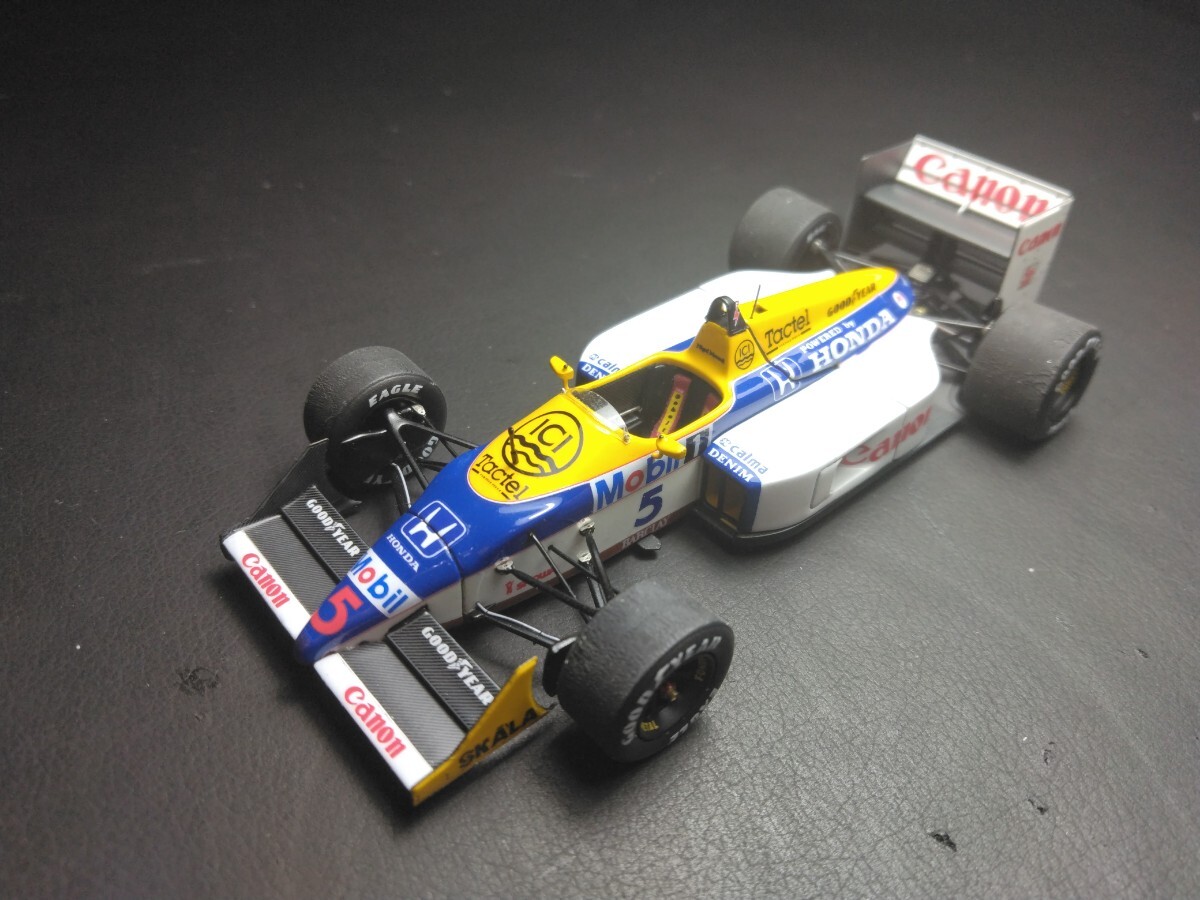 1/43 Williams Honda FW11B Tameo WCT87 N.Mansellの画像5