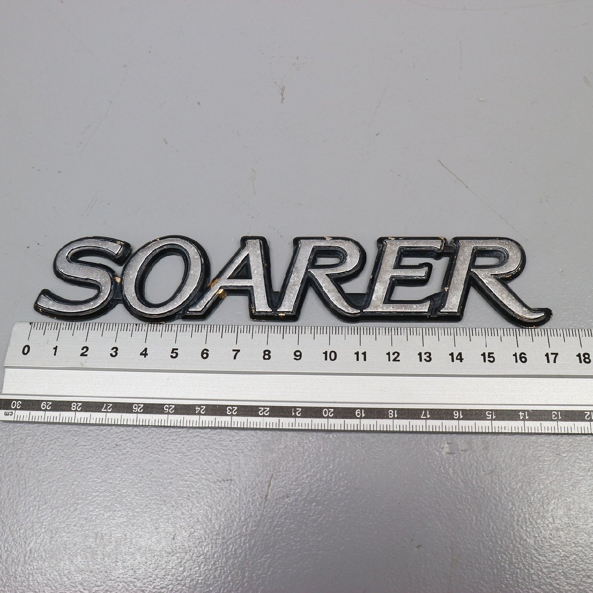 トヨタ ソアラ SOARER エンブレム 型式不明 240301TF0037の画像8
