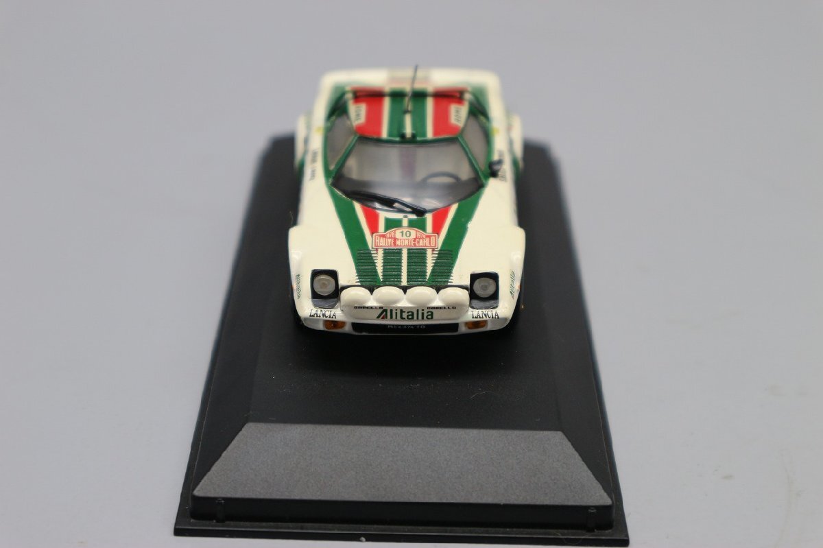 1/43 MINICHAMPSミニチャンプス Lancia Stratos Alitalia #10 1st 優勝Monte Carlo モンテカルロ1976 231120SD0048の画像5