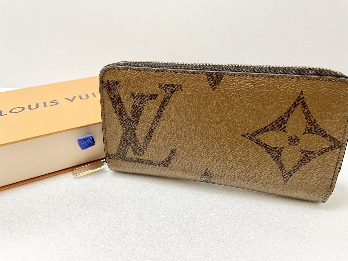 極美品 LOUIS VUITTON ルイヴィトン ジャイアント モノグラム ジッピーウォレット 長財布 ラウンドファスナーの画像1