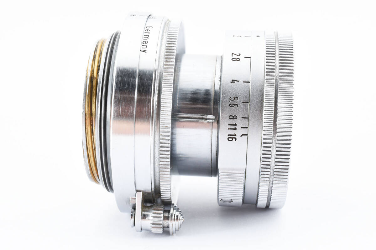 ★☆美品 Leica Summicron 5cm 1:2 Leitz 沈胴式 ライカ Lマウント #482☆★の画像8