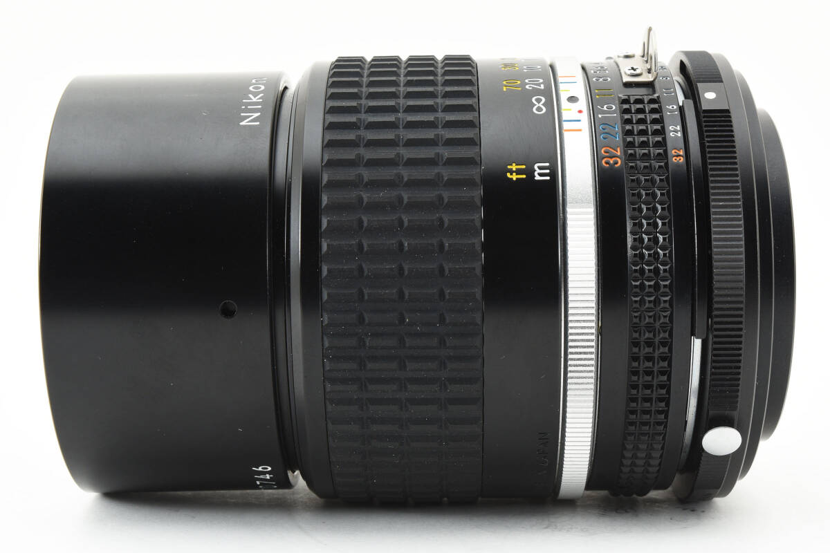 ★☆美品★ニコン NIKON Ai-S NIKKOR 135mm f2.8 PK-11A8 付き #491☆★の画像7