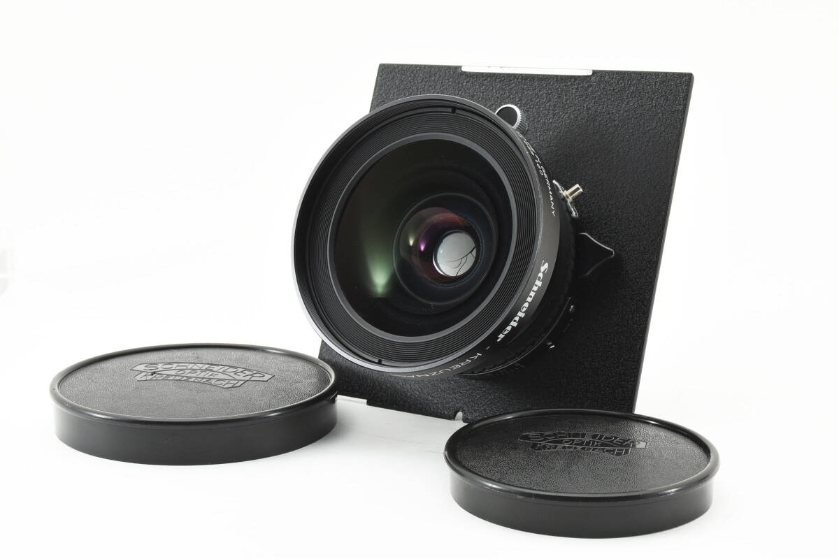 ★☆美品 シュナイダー  SCHNEIDER KREUZNACH SUPER-ANGULON 90mm F8 MULTICOATING アンギュロン #494☆★の画像1