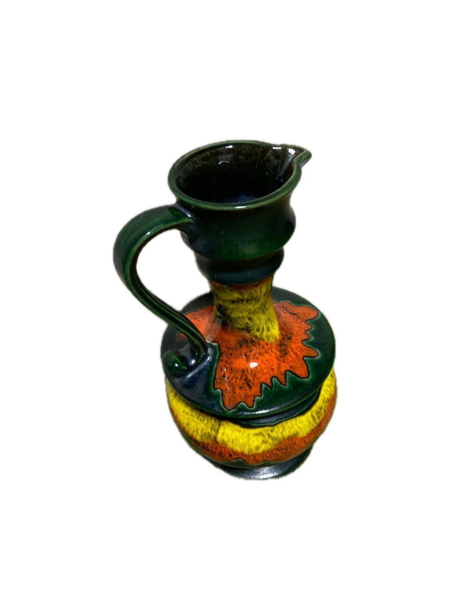 値下げしますFat lava ファット　ラバ　西ドイツ製アンティーク花瓶