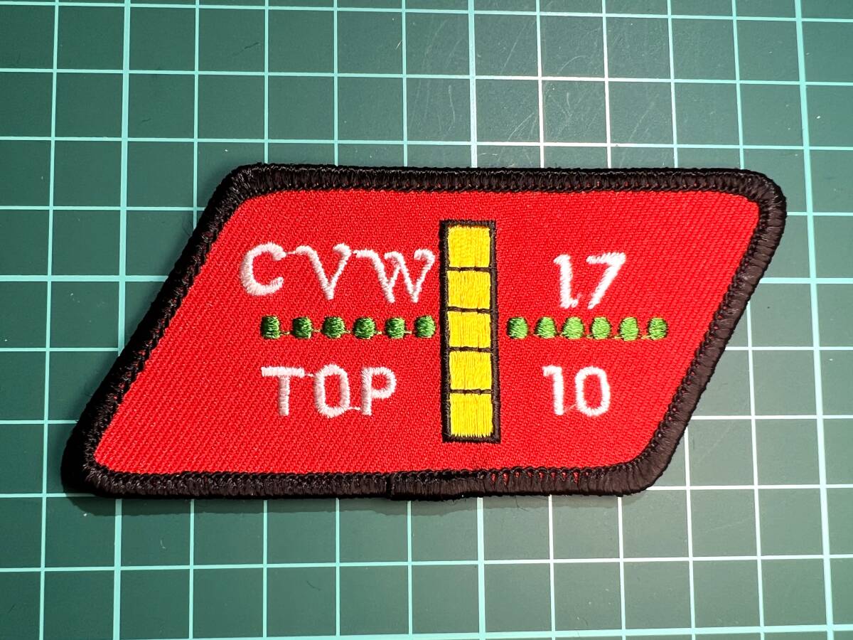【TOP10パッチ】CVW-17(第17空母航空団) TOP10 E021-1の画像1