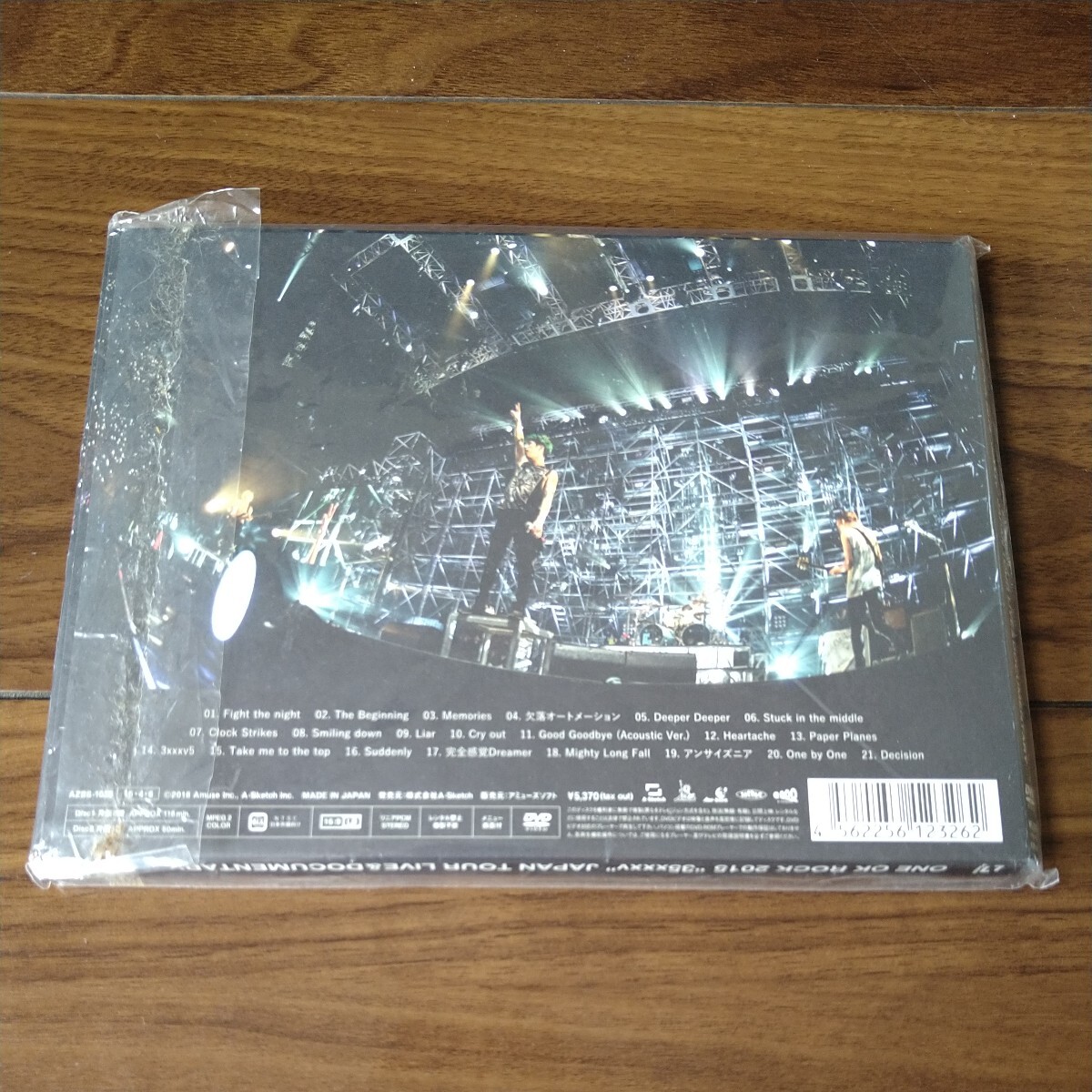 【送料無料】ONE OK ROCK DVD 2015 35xxxv JAPAN TOUR Live＆Documentary 2枚組 ワンオクロック/映像作品/の画像2
