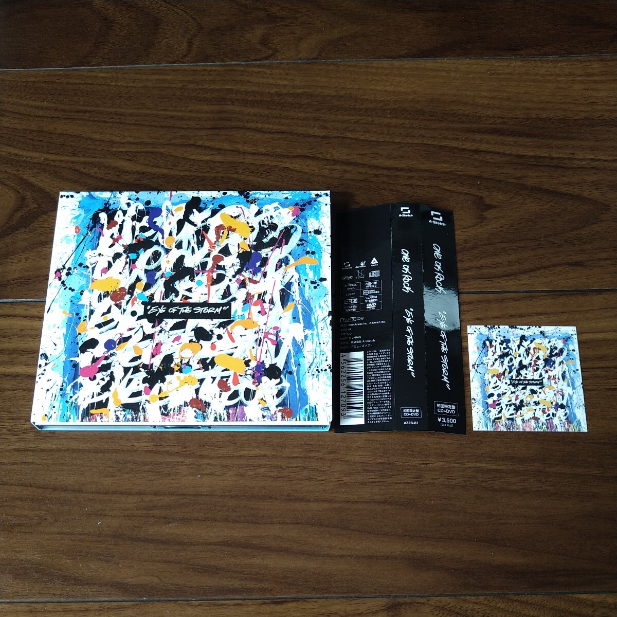 【送料無料】ONE OK ROCK CD+DVD EYE OF THE STORM ステッカー付属 ワンオクロック/CDアルバムの画像3