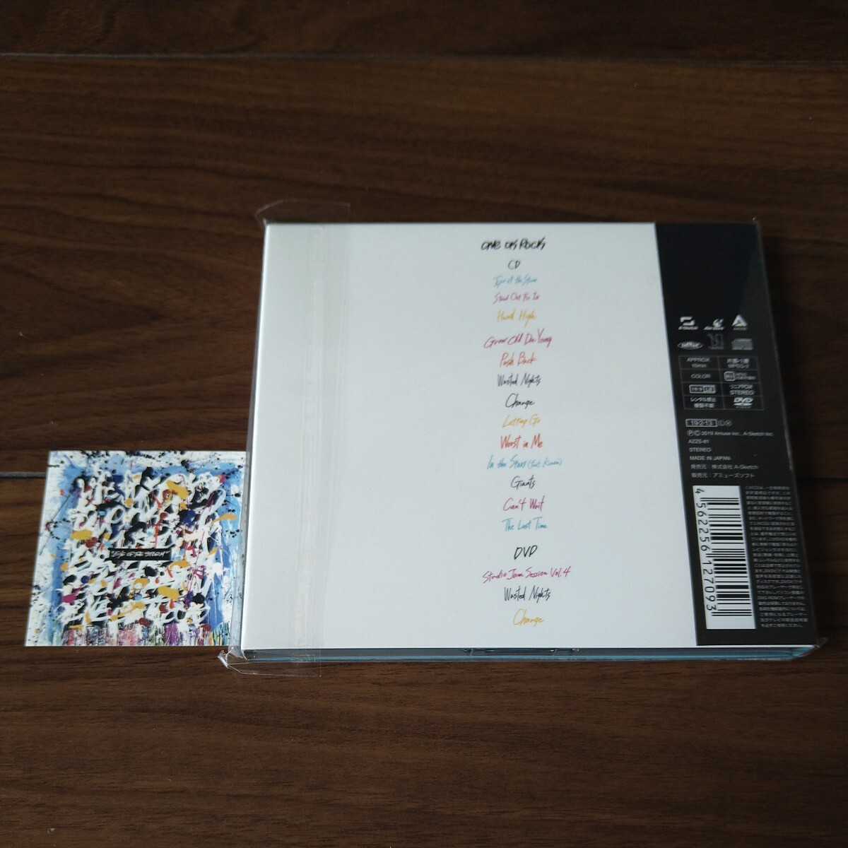 【送料無料】ONE OK ROCK CD+DVD EYE OF THE STORM ステッカー付属 ワンオクロック/CDアルバムの画像2