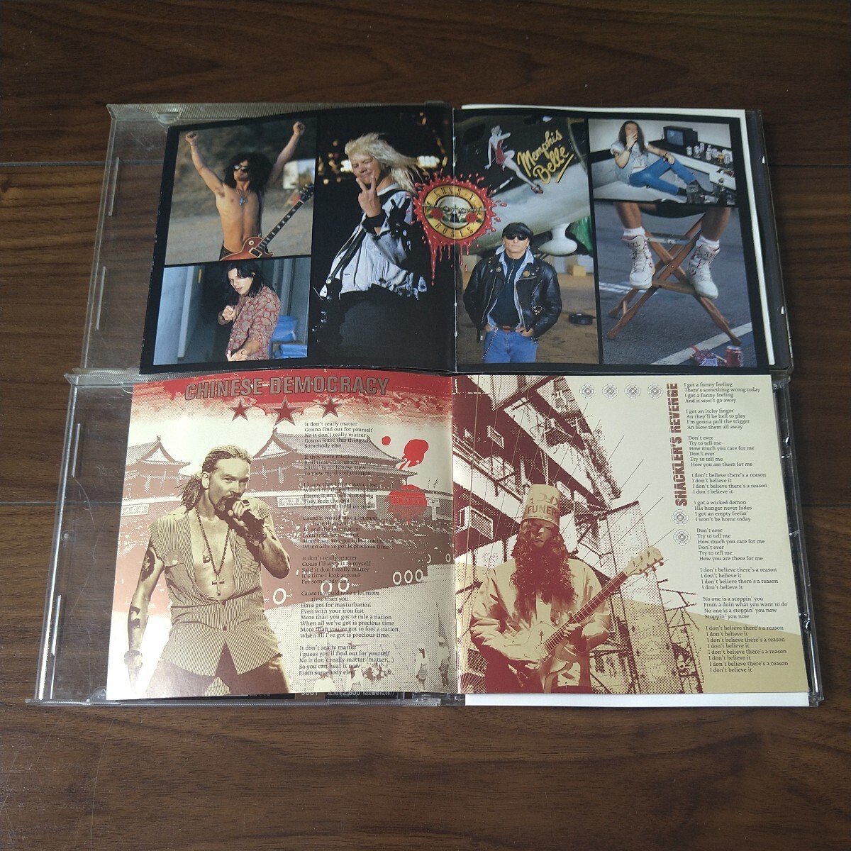 【送料無料】GUNS'N ROSES CDアルバム 2タイトルセット The Spaghetti Incident? CHINESE DEMOCRACY ガンズ アンド ローゼズ