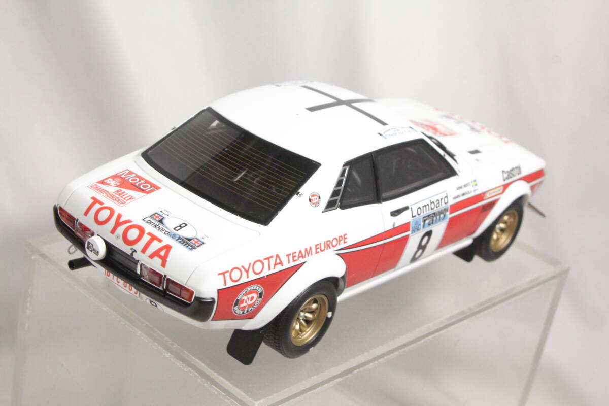 OTTO 1/18 トヨタ セリカ #8 ミッコラ 1977 RACラリー_画像6