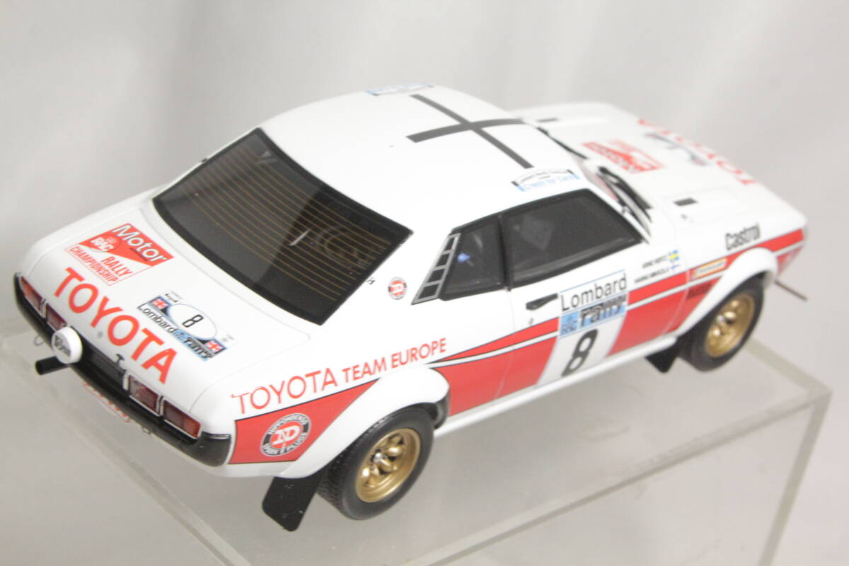 OTTO 1/18 トヨタ セリカ #8 ミッコラ 1977 RACラリーの画像5