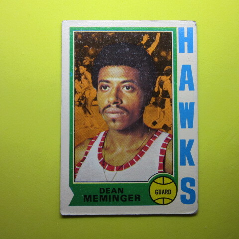 NBA 1974-75 Topps #23 Dean Memingerの画像1