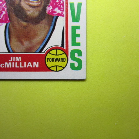 NBA 1974-75 Topps #38 Jim McMillianの画像5