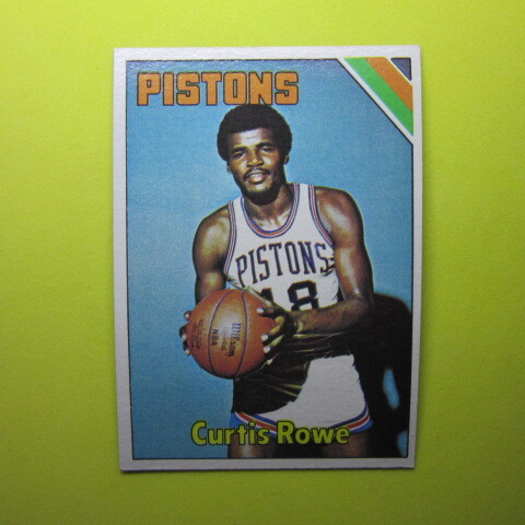 NBA 1975-76 Topps #68 Curtis Roweの画像1
