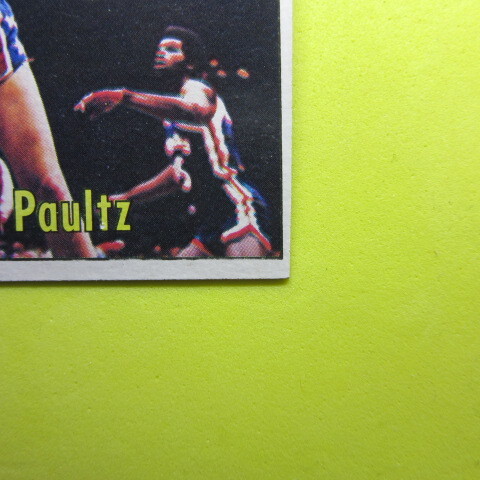 NBA 1975-76 Topps #262 Billy Paultzの画像5