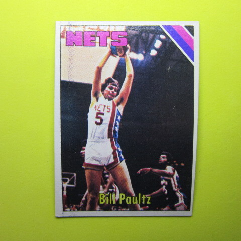 NBA 1975-76 Topps #262 Billy Paultzの画像1