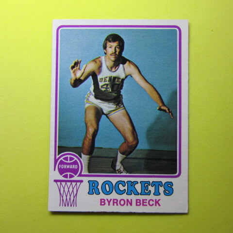 NBA 1973-74 Topps #258 Byron Beck
