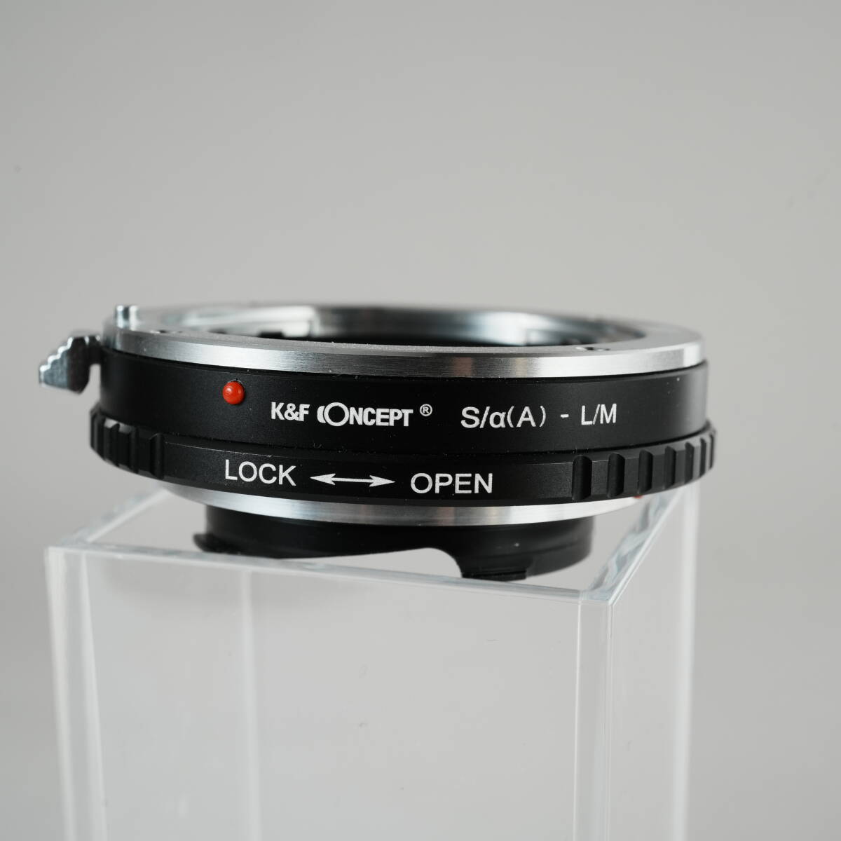 K&F Concept レンズマウントアダプター KF-AAM (ソニー（ミノルタ）Aマウントレンズ → ライカMマウント変換） 絞りリング付きの画像4