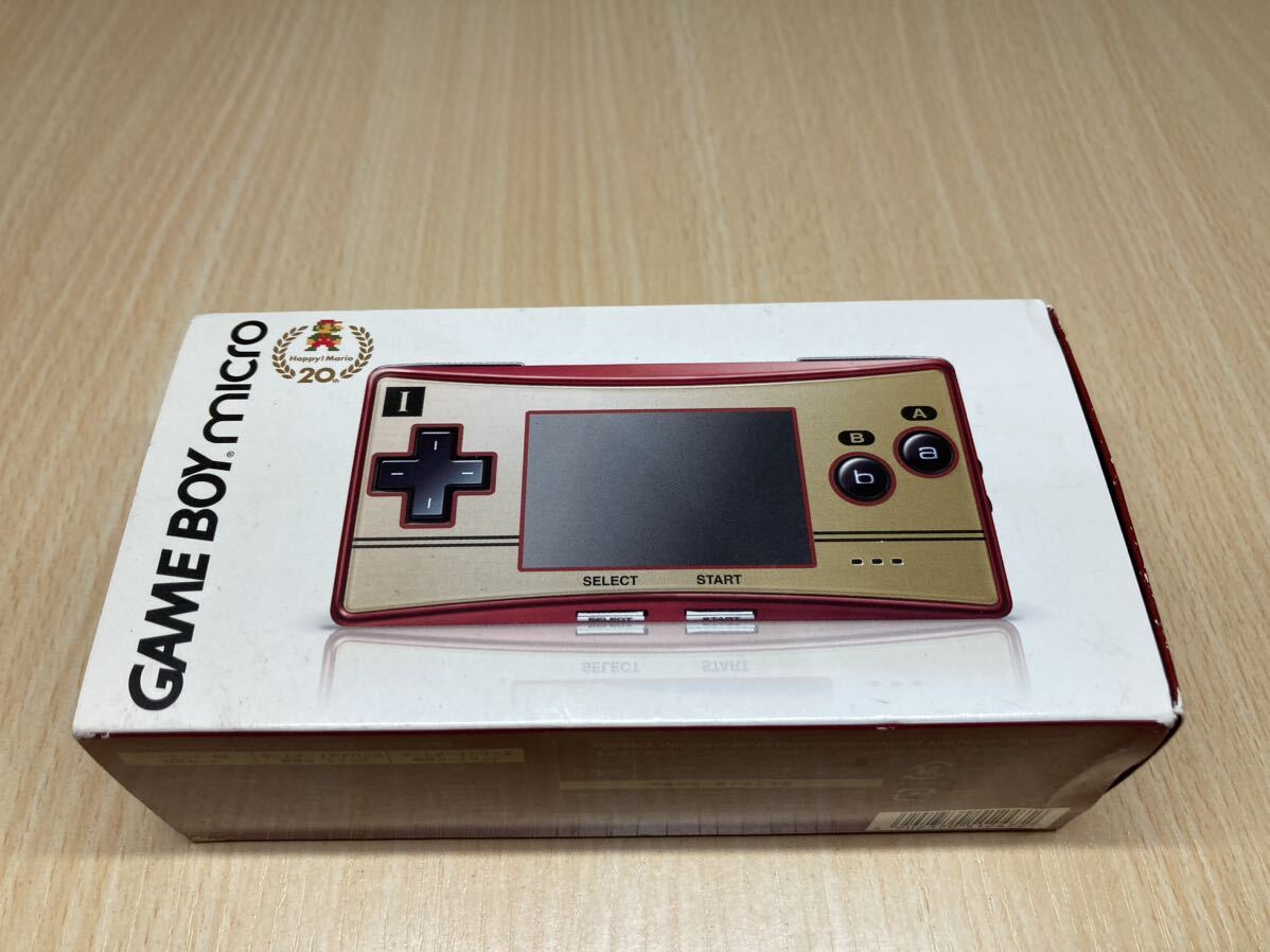 極上美品 新品電池交換済み ゲームボーイミクロ ファミコンカラー 付属品完備 任天堂 ニンテンドー Nintendo の画像7