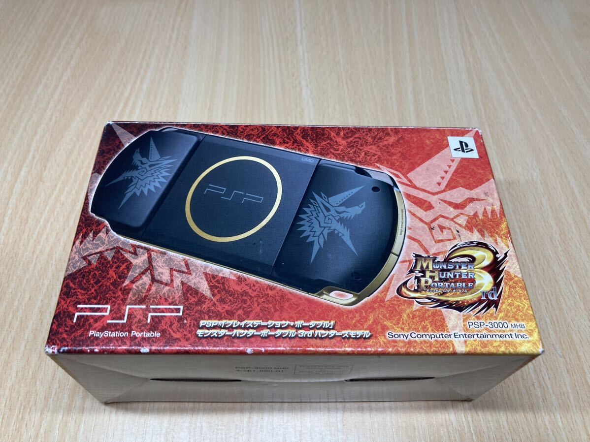 прекрасный товар PSP3000 Hunter z модель карта памяти зарядное устройство коробка мнение имеется SONY Sony PlayStation портативный 
