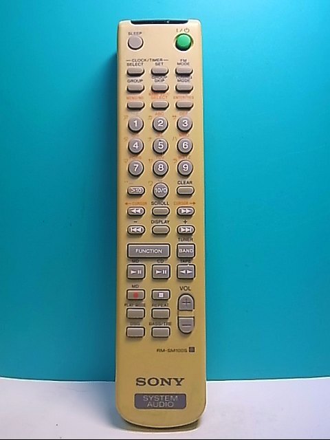 S144-405★ソニー SONY★オーディオリモコン★RM-SM100S★即日発送！保証付！即決！_画像1