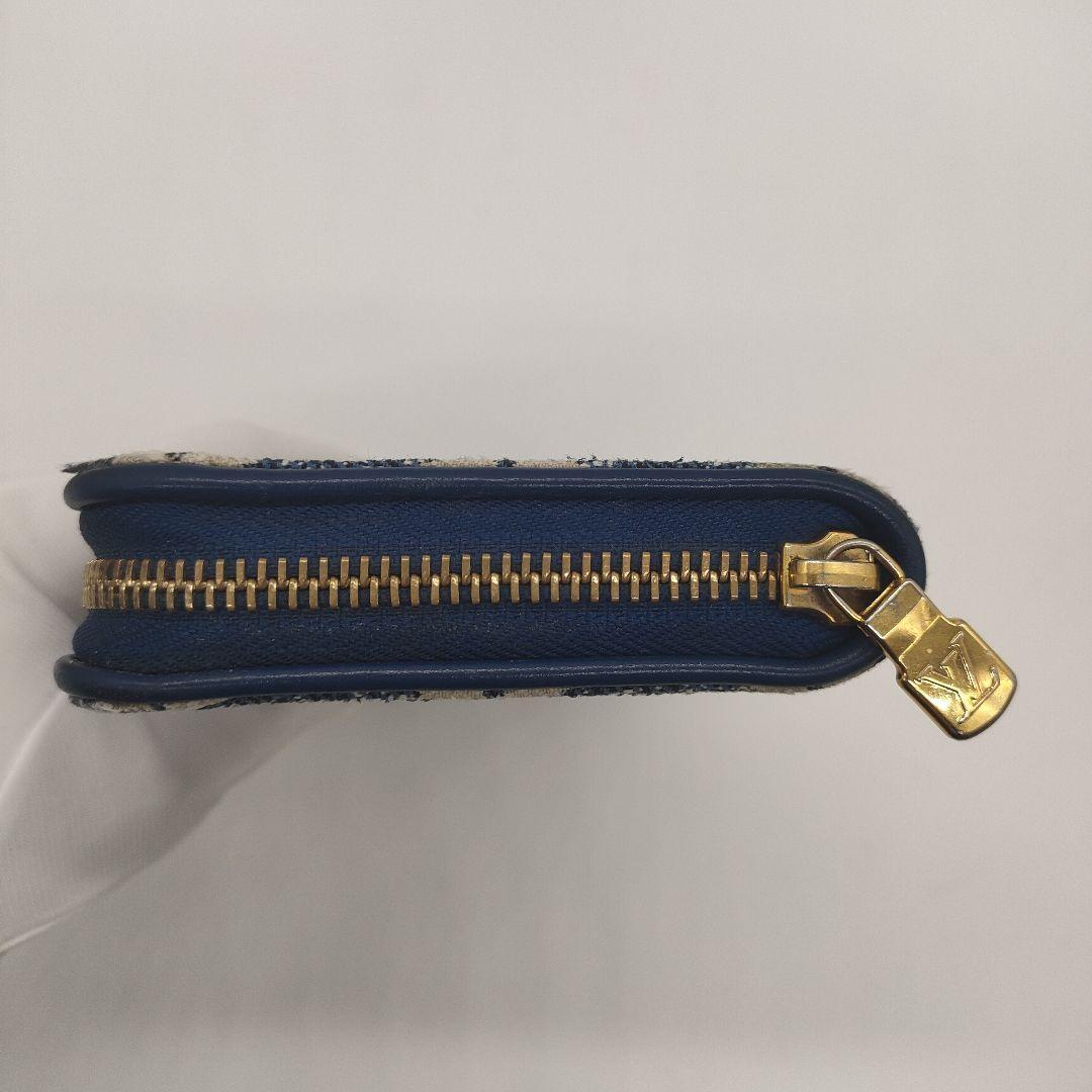 【未使用級・現行品】ルイヴィトン LOUISVUITTON モノグラム ジャガードデニム ジッピーウォレット 長財布 wallet メンズ レディース