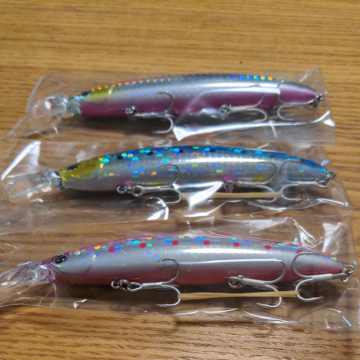 【大処分特価】魚道風フローティングミノー　130mm/21g　3個セット