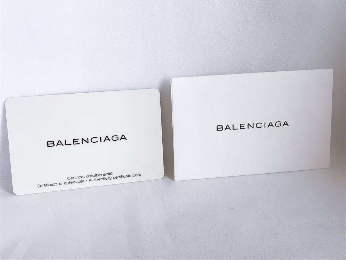 サングラスケース BALENCIAGA ホワイト バレンシアガ 眼鏡拭き 袋付き 新品未使用 未開封 長期保管品 ブランド メガネケース 白(13の画像6