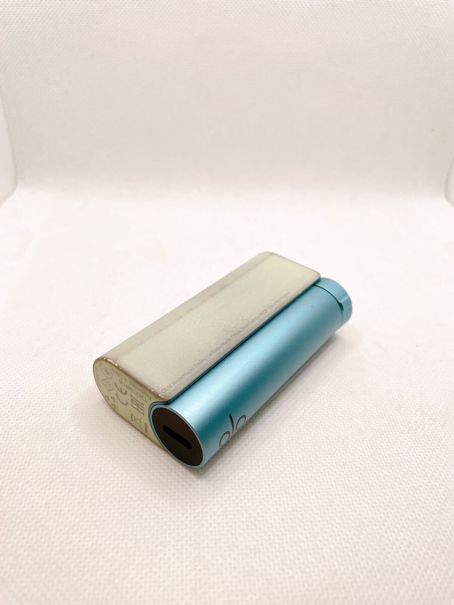 バッテリー良好 グロー ハイパー X2 glo hyper x2 ミントブルー 電子タバコ 6S2-3015 【動作確認品】 の画像2