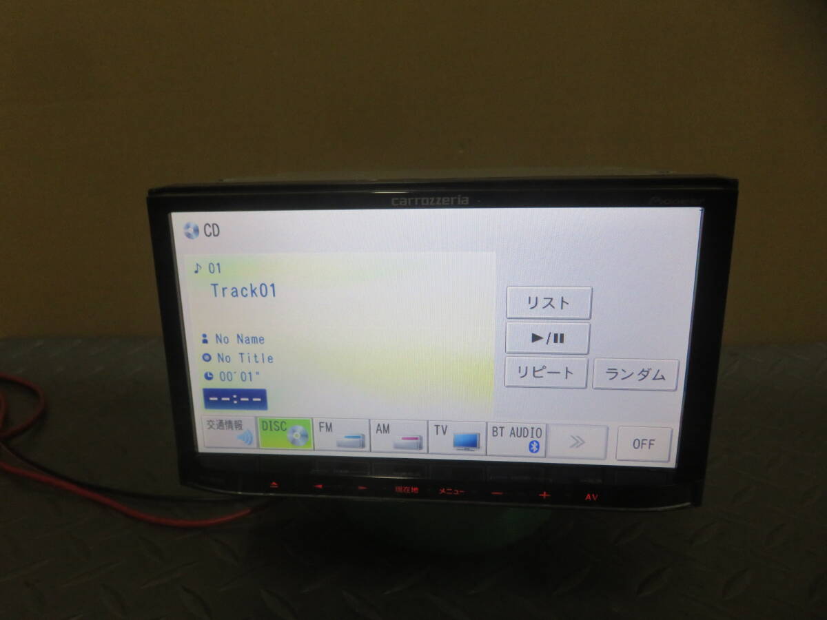 タッチパネル正常/完動品保証付/W4271/カロッツェリア 人気 SDナビ 高精細/AVIC-MRZ99/Bluetooth/TV地デジフルセグ/テレビOK/の画像5