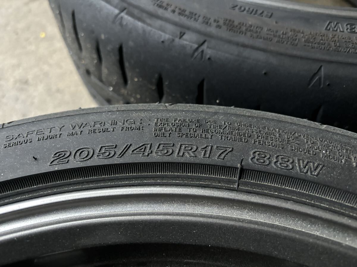 RAYS CE28SL 17インチ 7.5J +43 PCD100 4穴 205/45R17 ワーク エモーション TE37の画像7