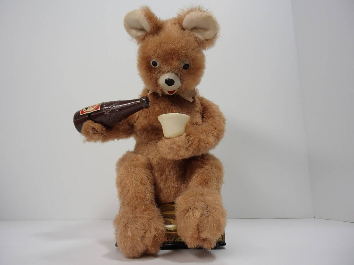 ピクニックBEAR  アルプス社 JAPAN製 カード付 元箱入 1950～60年代の画像2