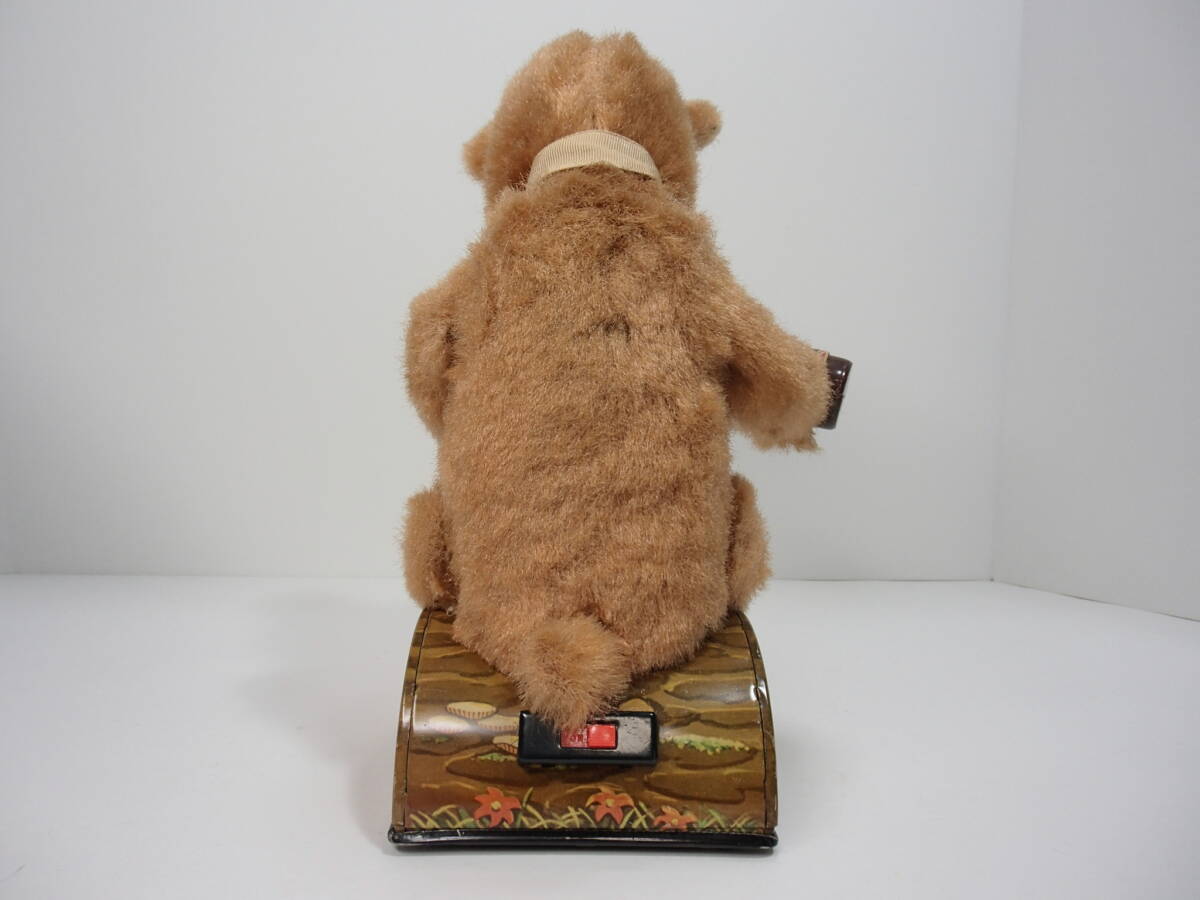 ピクニックBEAR  アルプス社 JAPAN製 カード付 元箱入 1950～60年代の画像4