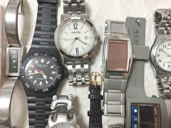 ☆オール 腕時計 クォーツ 電池切れ ブランド 混合 まとめてSEIKO SWATCH RADO 他