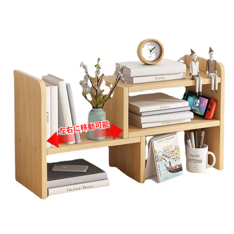  bookcase desk on put shelves writing desk kitchen storage cupboard attaching high capacity width adjustment book@. small articles adjustment desk top space-saving office work place two -step type wooden 