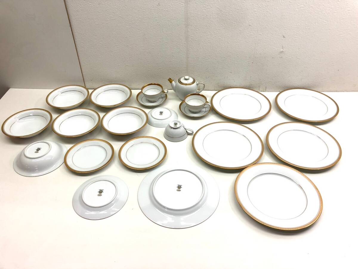 244-185　Noritake ノリタケ 食器 まとめて 食器 プレート 小皿 カップ ソーサー_詳細に添付画像があります、ご覧ください。