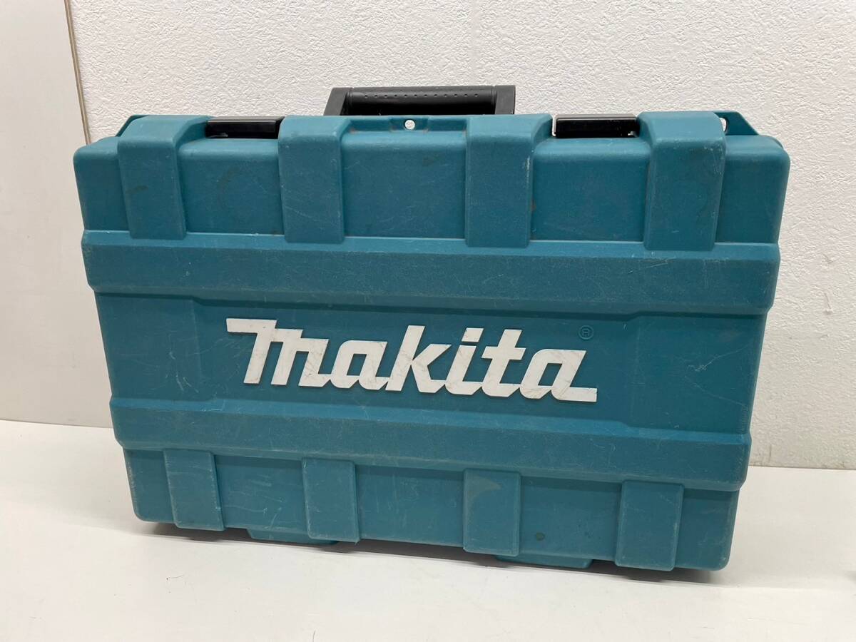T-40　makita マキタ 充電式ハンマドリル HR244D ＆ 集塵システム DX01 バッテリー1個 +充電器+ドリル替多数+ケース セット 電動工具_画像9