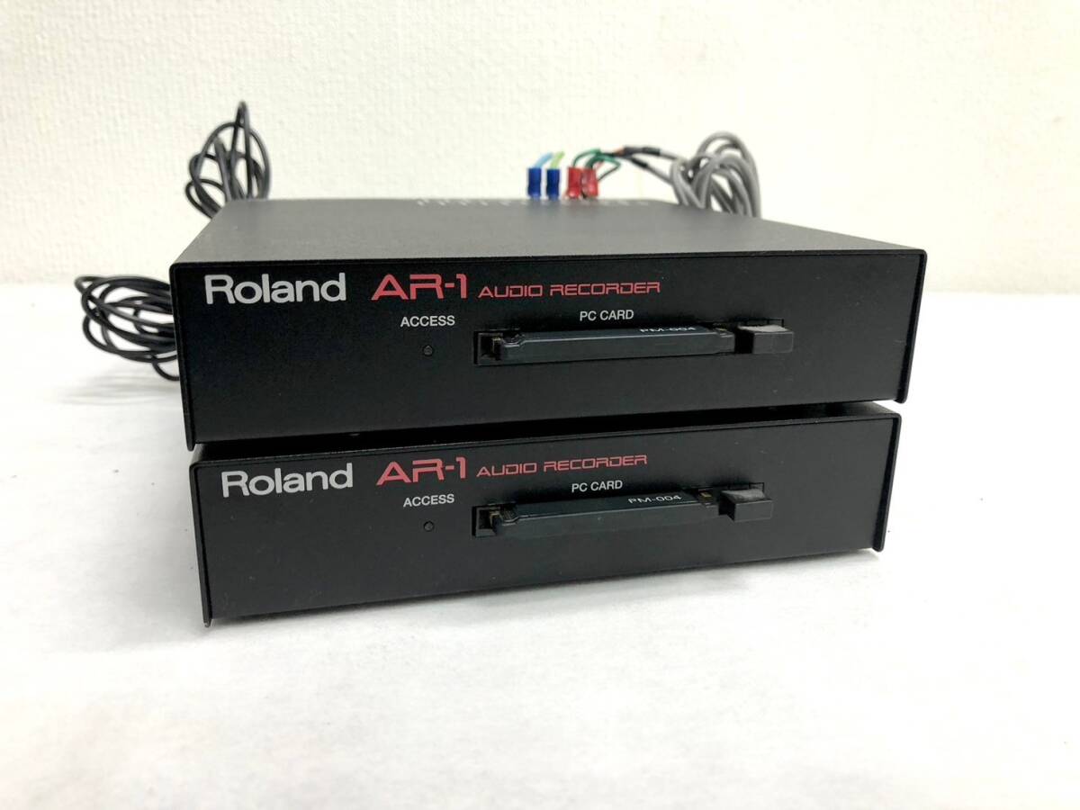 A-412-19 ローランド Roland AR-1 オーディオレコーダー 2台セットの画像1