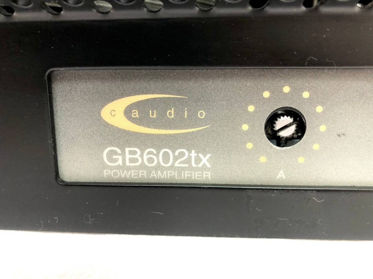 A412-27 Caudio GB602tx パワーアンプ 音響機器の画像10