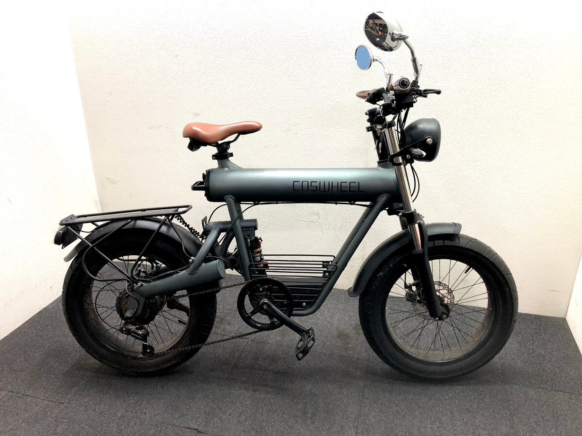 《231575-1》COSWHEEL SMART EV コスウェル 電動バイク 原付一種 電動アシスト自転車 公道走行可能【直接引取(大田区)or一都三県自社配達】