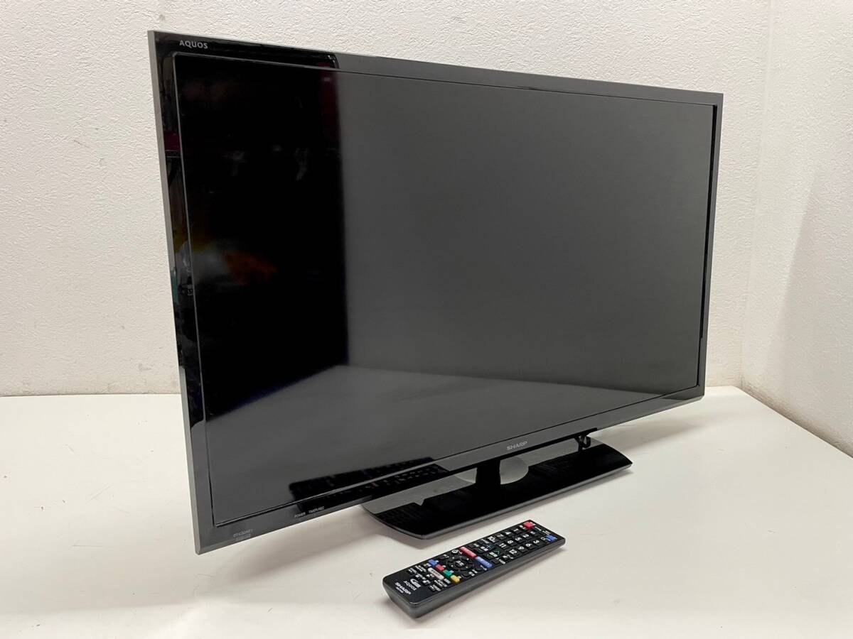 《231596-002》SHARP シャープ 液晶テレビ 液晶カラーテレビ AQUOS 32V型 2T-C32AE1 2020年製 リモコン_画像2