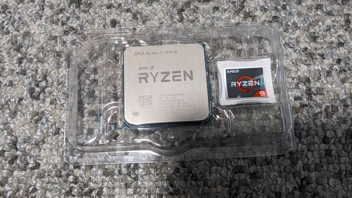 AMD Ryzen 9 3900X BOX 中古 動作確認済みの画像2