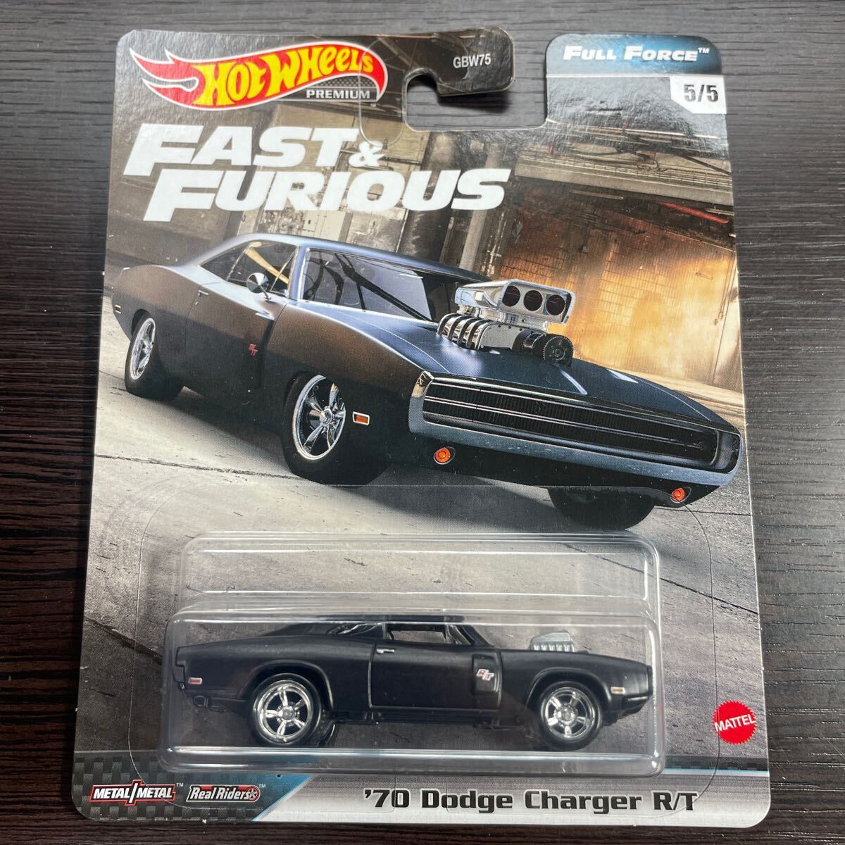 新品未開封 ホットウィール プレミアム ワイルドスピード ‘70 Dodge Charger R/T ダッジ チャージャー Hot Wheels Premium Fast & Furious