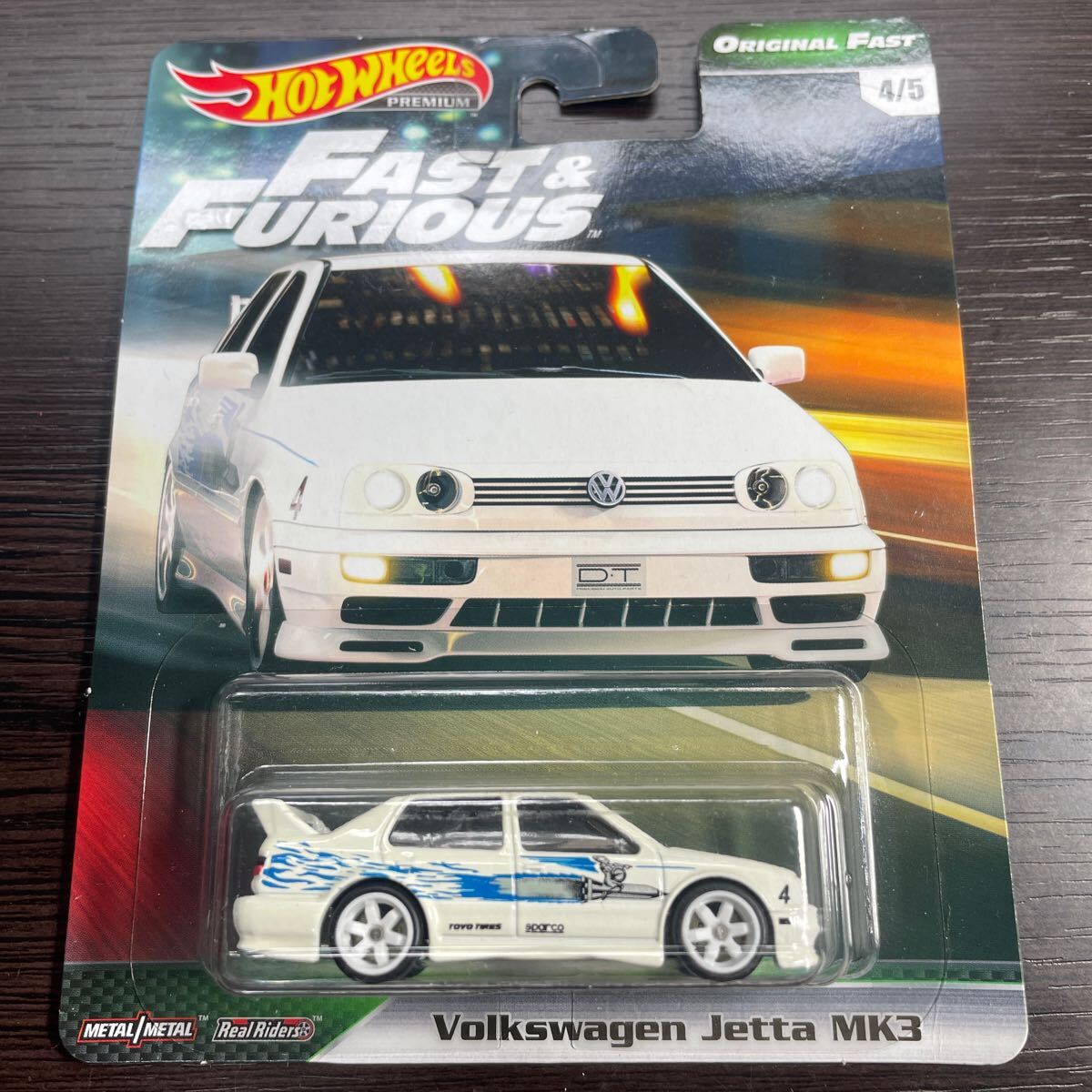 新品未開封 ホットウィール プレミアム ワイルドスピード Volkswagen Jetta MK3 ジェッタ Hot Wheels Premium Fast & Furious 数量2_画像1