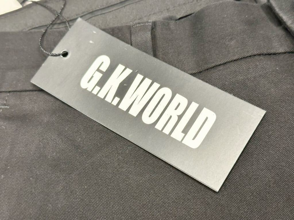 (送料無料)新品未使用品 G.K.WORLD メンズ チノパンツ☆サイズ LLウエスト 86、総丈 約110㎝、股下 約82㎝☆素材 綿98%ポリウレタン2%_画像3