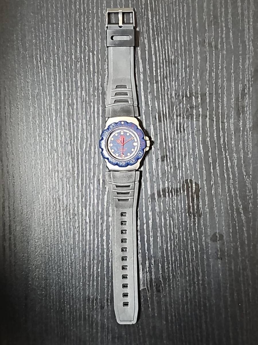 TAG HEUER タグホイヤー フォーミュラ1 WA1210 青文字盤 プロフェッショナル 200M 腕時計
