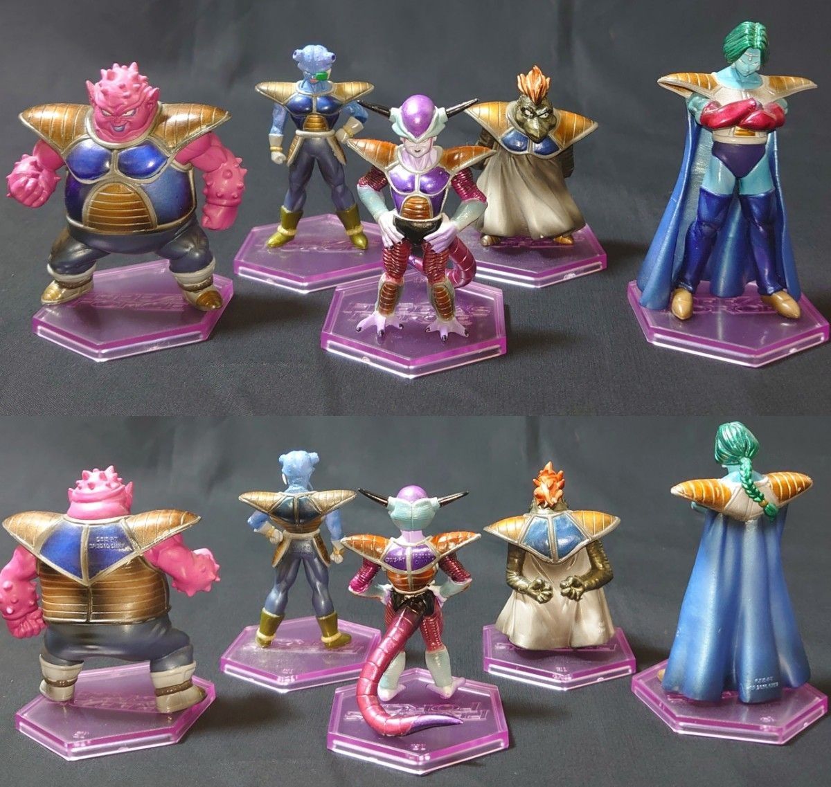 FREEZA'S FORCE 20種類+宇宙船セット+コルド大王オマケ付き FREEZA'S FORCE 20種類+宇宙船セット+コルド大王オマケ付き