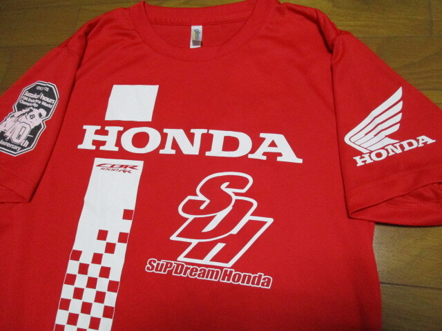 即決価格　HONDA　40周年　鈴鹿　８耐　Tシャツ　Lサイズ　ホンダ　レース　アニバーサリー　フルデコ　CBR 1000RR_画像1